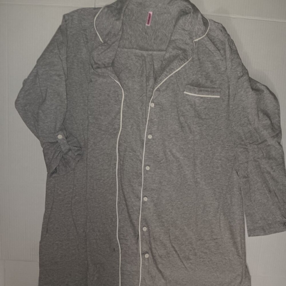 GOLDENPOINT CONVERTIBLE SLEEVES SHIRT ROBE - Picture 15 of 15